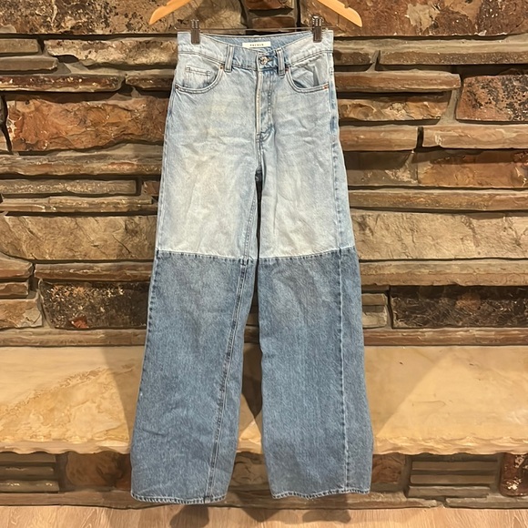 PacSun Denim - PacSun Two-tone Baggy Jean